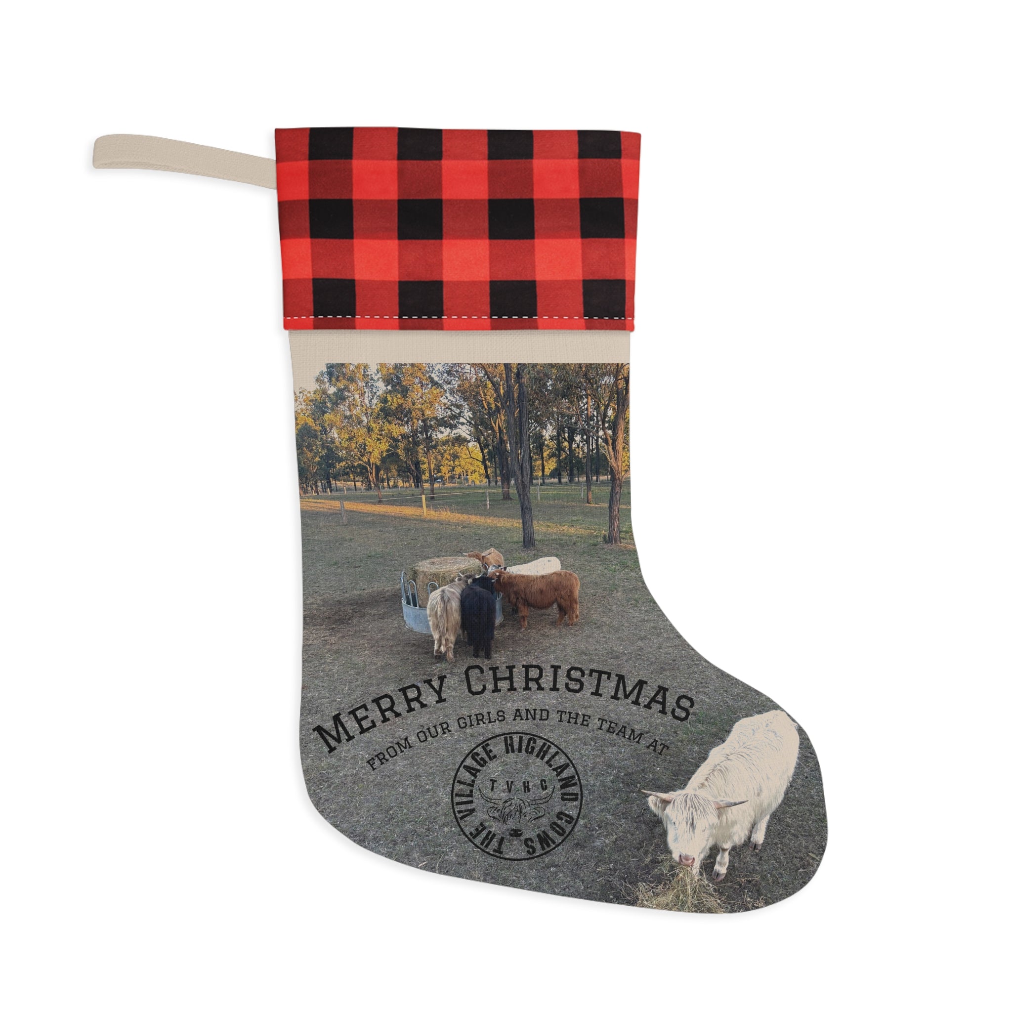 TheVillageHighlandCows Christmas Stocking - TheVillageHighlandsCows