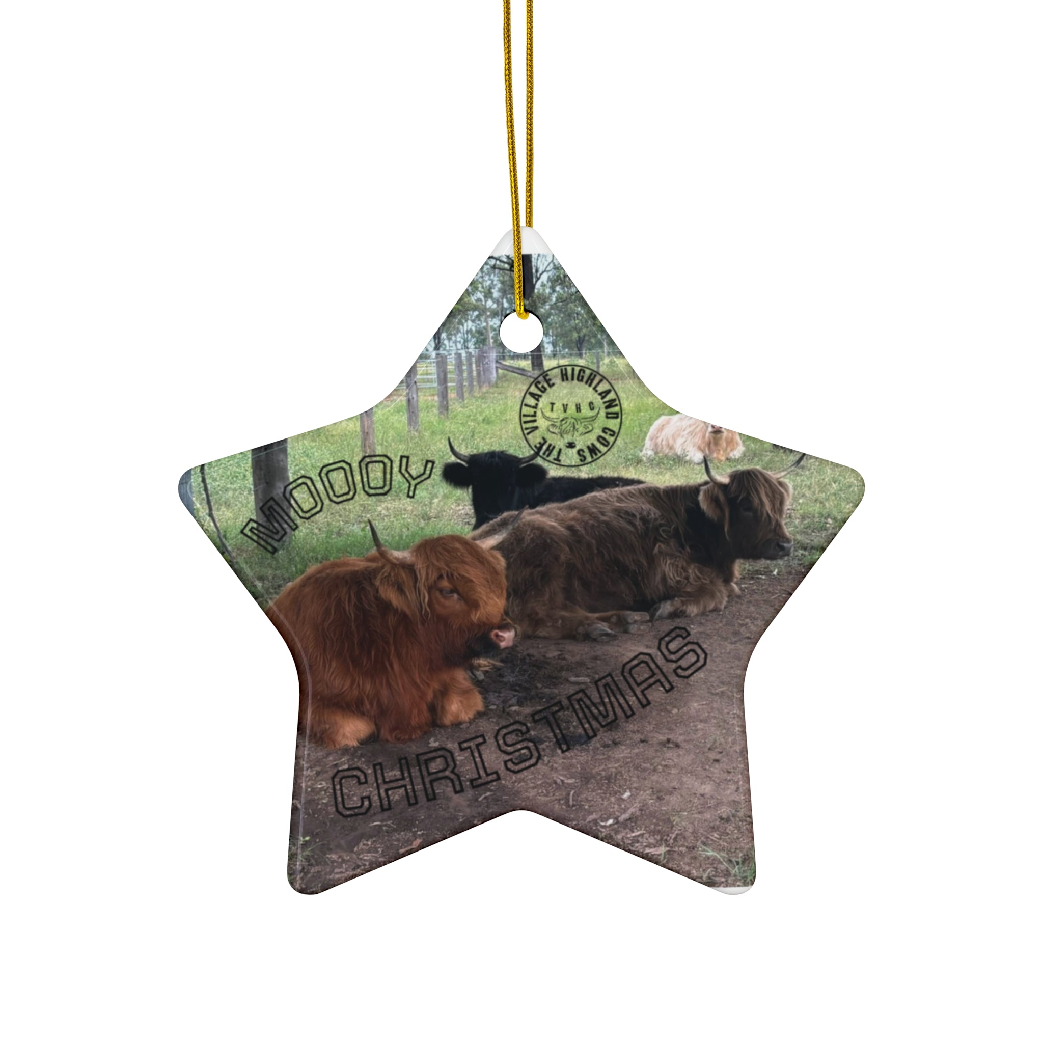 TheVillageHighlandCows Christmas Tree Decorations - TheVillageHighlandsCows