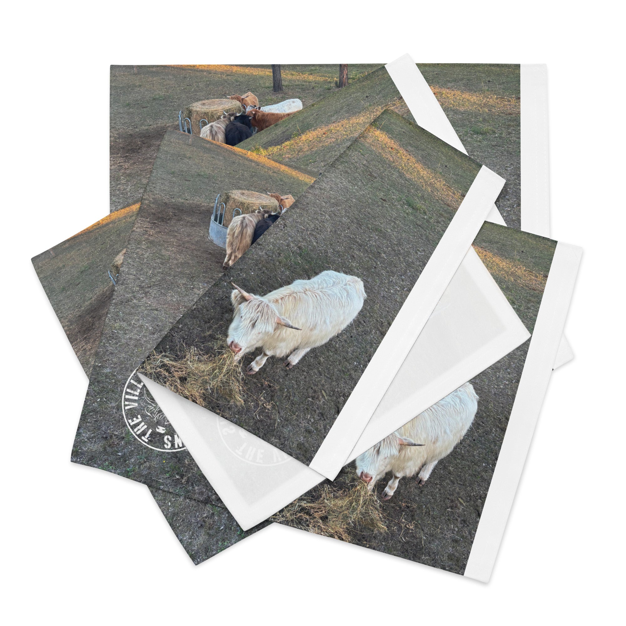 TheVillageHighlandCows Placemat Set (4) - OEMUniverse