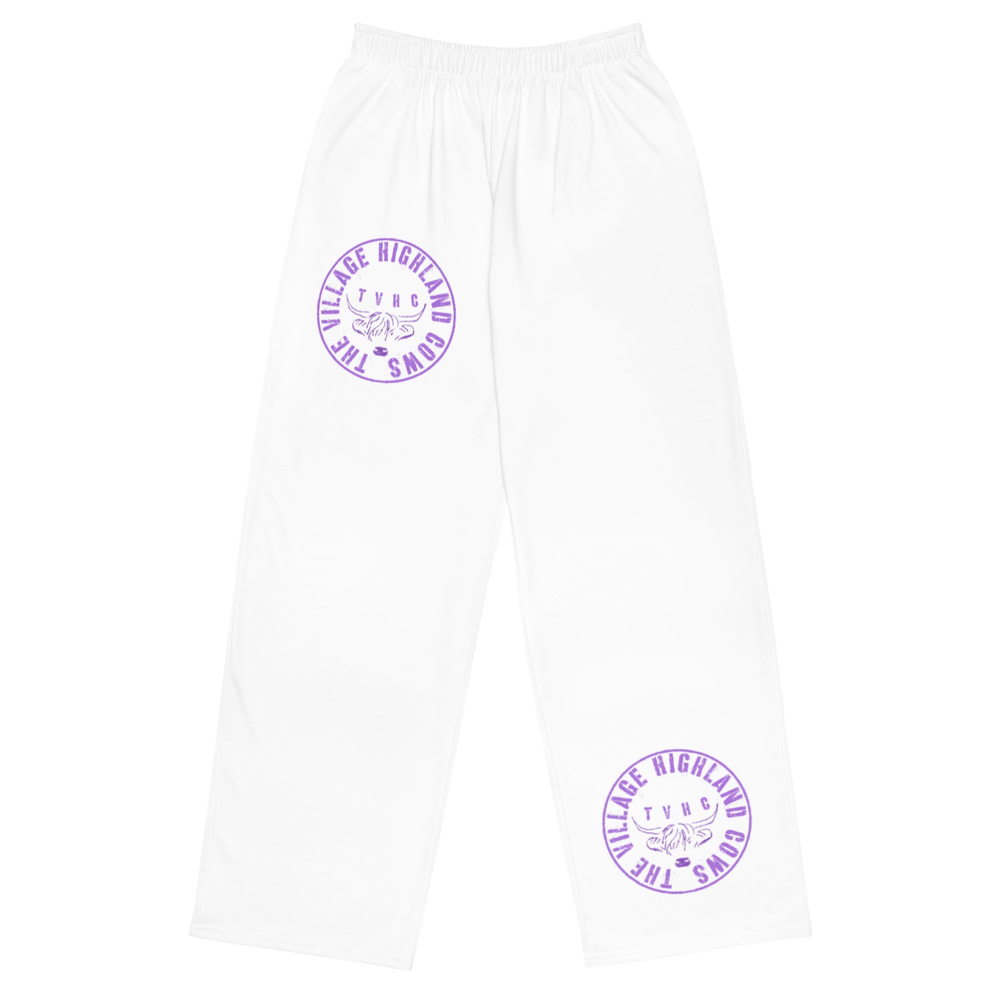 TheVillageHighlandCows Wide - leg pants - OEMUniverse