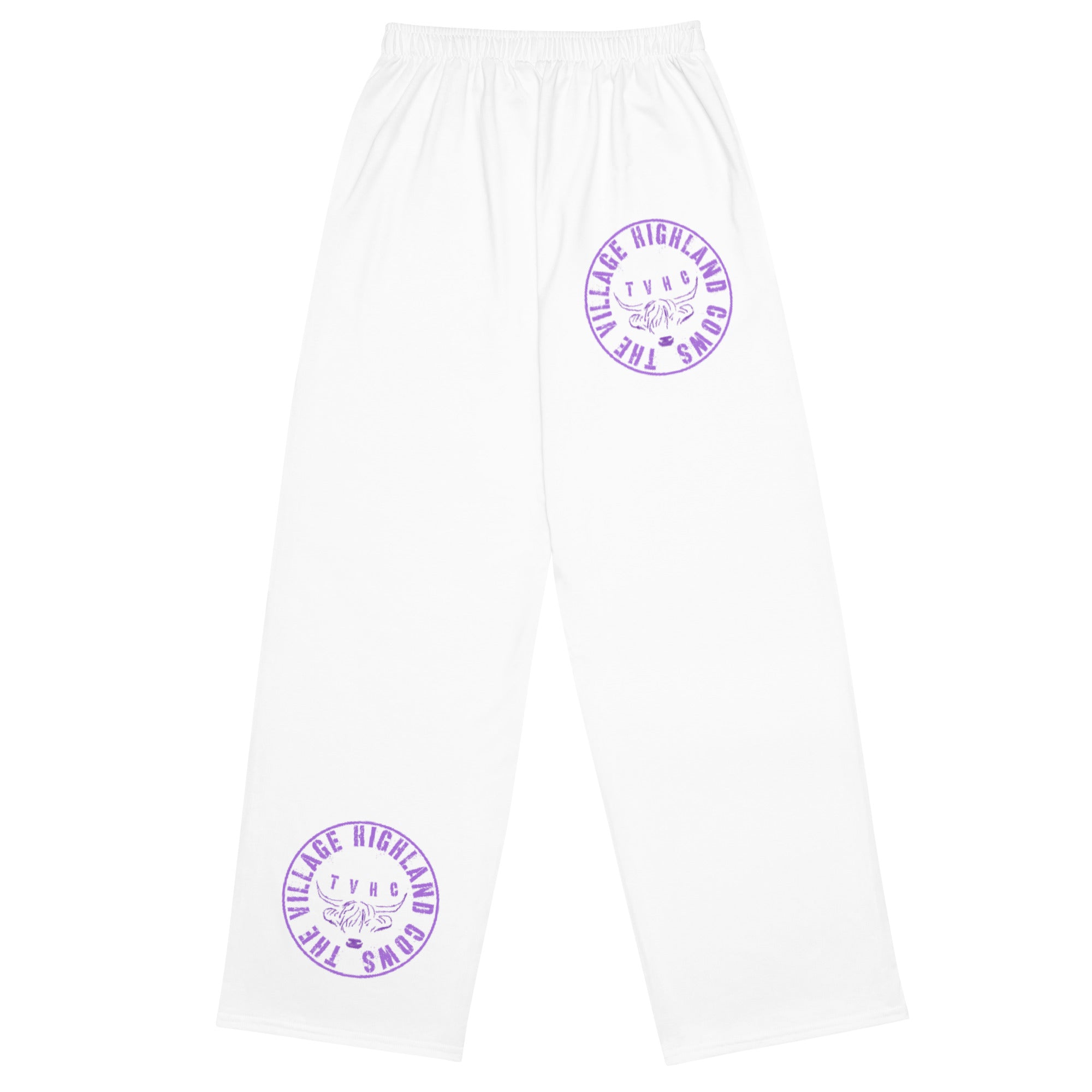 TheVillageHighlandCows Wide - leg pants - OEMUniverse